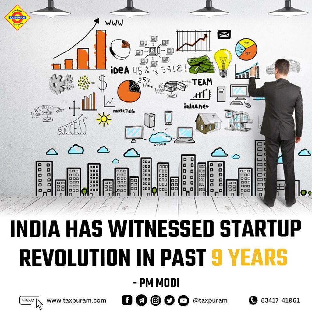 India has witnessed a startup revolution in the past 9 years PM Modi-Taxpuram