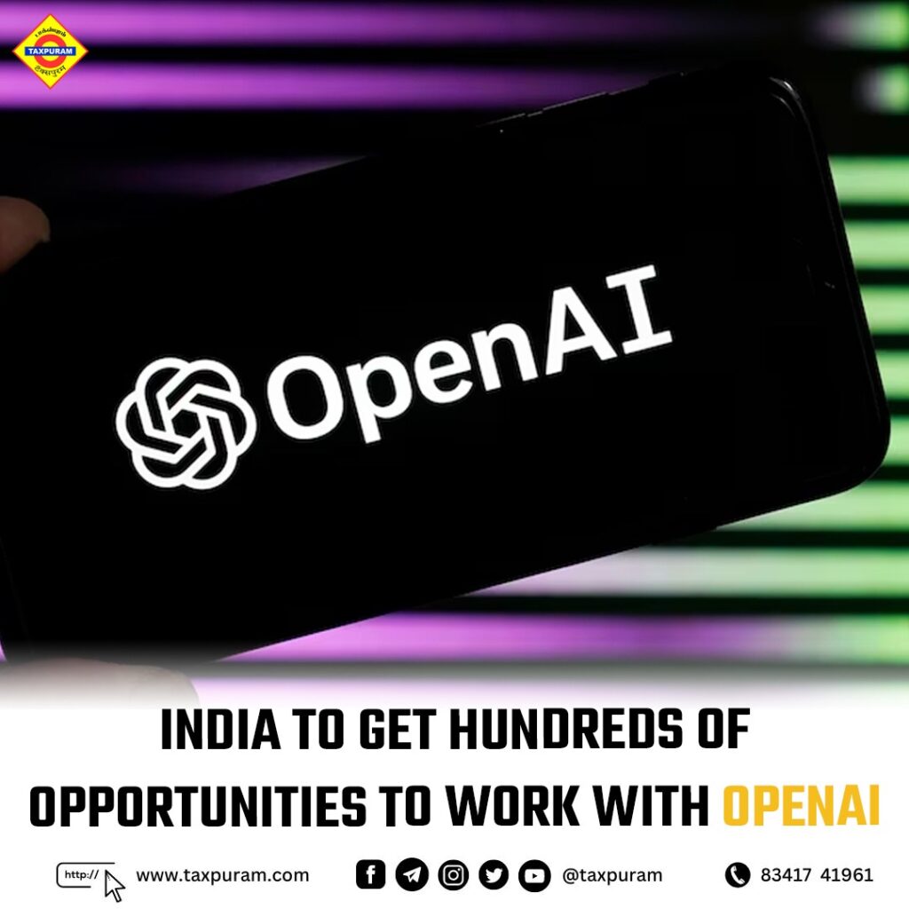 India to get hundres of opportunities to work with Open AI MoS IT-Taxpuram