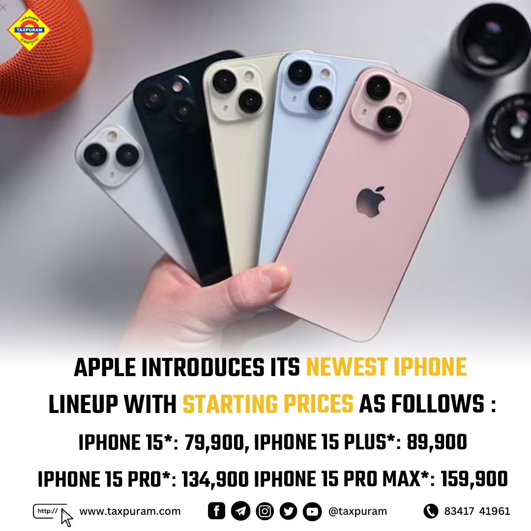 Apple introduces its newest iPhone lineup with starting prices as ...